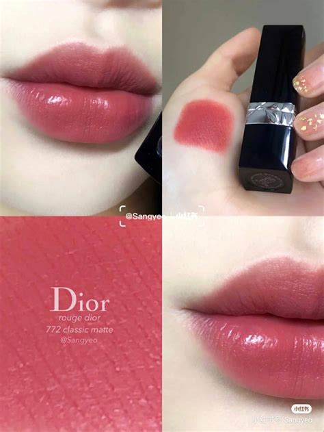 dior 772 classic matte swatch